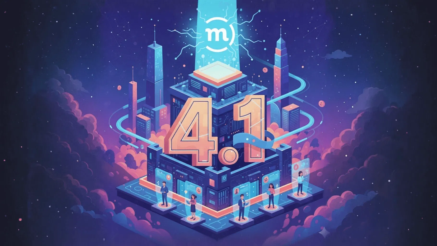 'Moodle 4.1' blog post poster