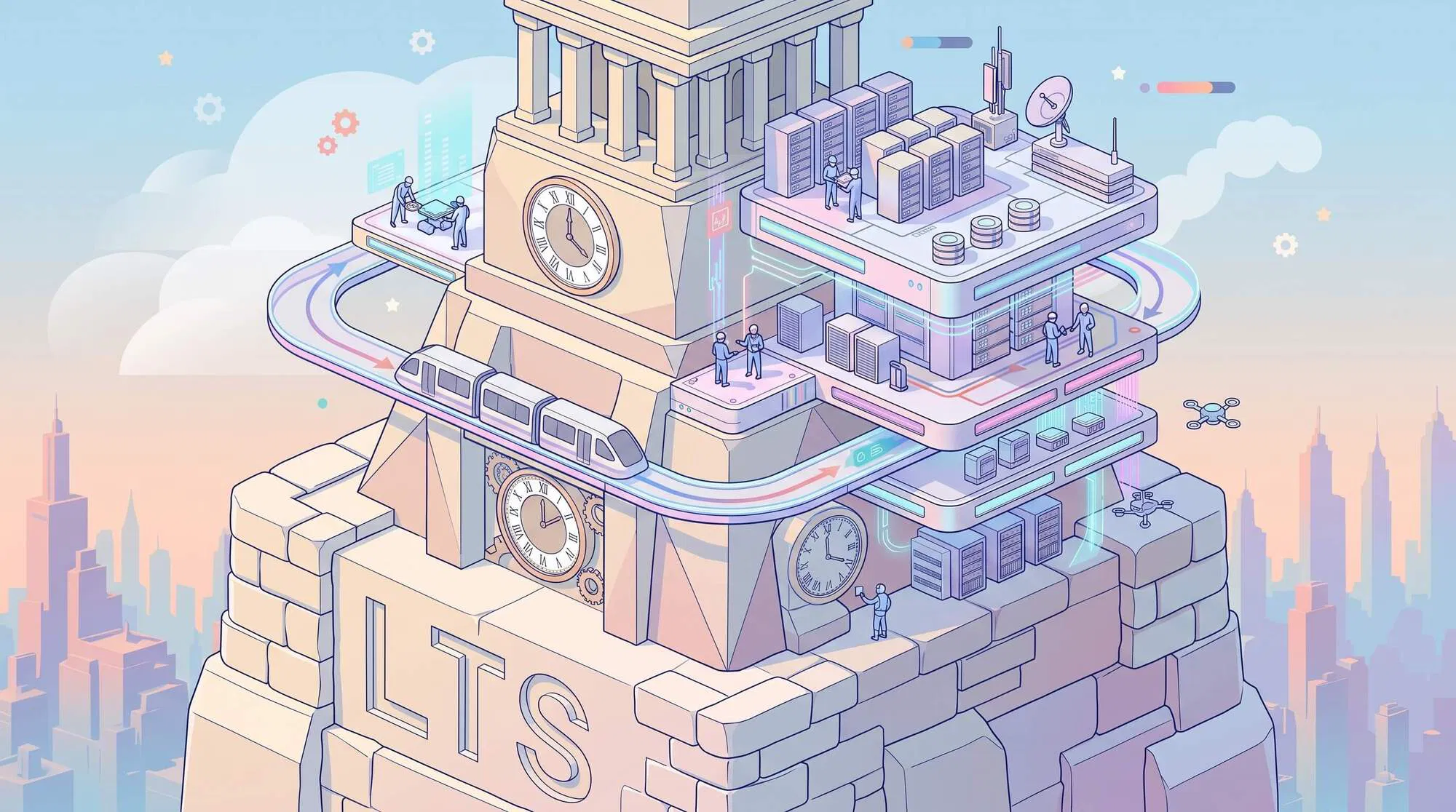 'Moodle LTS' blog post poster