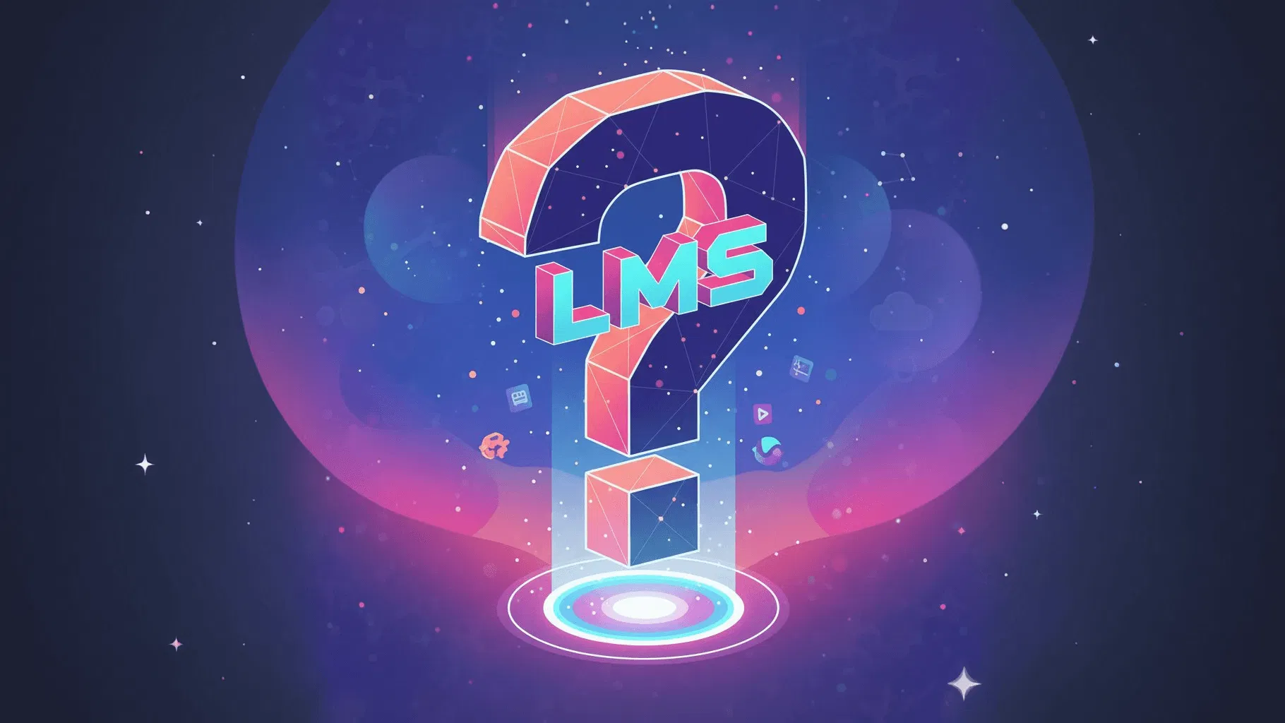 'What is a LMS' blog post poster